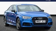 Blue Used 2017 Audi S3 Black Edition Sedan | £17,295 (Fair price)