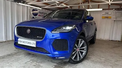 Used Jaguar E-Pace R-Dynamic 241 HP (177 kW) 2019 Blue SUV