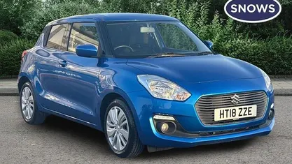 Used Suzuki Swift SZ-T 111 HP (81 kW) 2018 Blue Hatchback