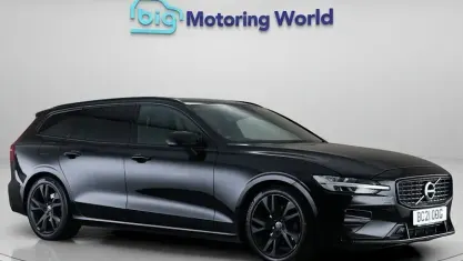 Used Volvo V60 R-Design 197 HP (144 kW) 2021 Black Estate