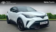 White Used 2022 Toyota C-HR Sport SUV | £19,451 (Fair price)