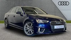 Blue Used 2019 Audi A4 S-Line Sedan | £17,495 (Fair price)