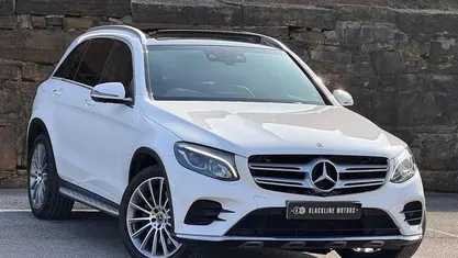Used Mercedes GLC250 AMG Line Premium 204 HP (150 kW) 2017 White Estate