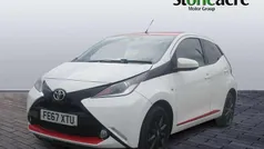 White Used 2017 Toyota Aygo x-press Hatchback | £8,495 (Fair price)