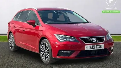 Used Seat Leon Sport 190 HP (139 kW) 2019 Red Estate