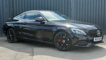 Used Mercedes C300 245 HP (180 kW) 2016 Black Coupe