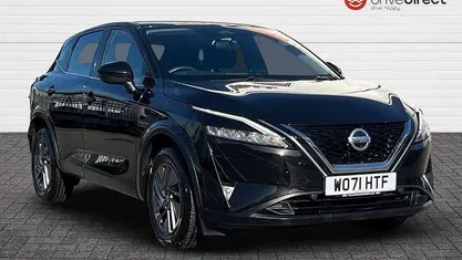 Black Used 2021 Nissan Qashqai Acenta Premium SUV | £13,579 (Fair price)
