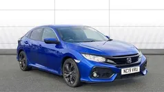 Blue Used 2019 Honda Civic SR Hatchback | £10,261 (Fair price)