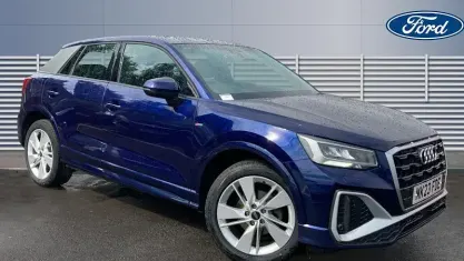 Used Audi Q2 S-Line 150 HP (110 kW) 2023 Blue SUV