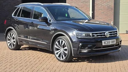 Used VW Tiguan R-line 150 HP (110 kW) 2018 Black SUV