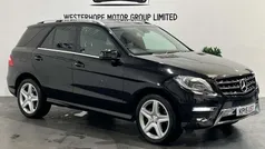 Black Used 2015 Mercedes ML350 AMG line SUV | £19,250 (Fair price)