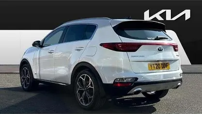 Used Kia Sportage GT-Line S 136 HP (100 kW) 2020 White SUV