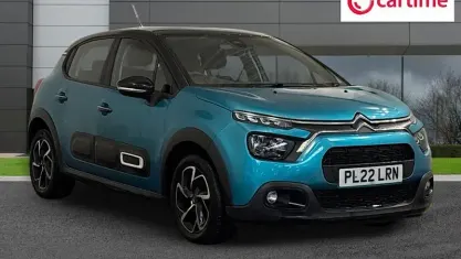 Used Citroën C3 PureTech 110 HP (80 kW) 2022 Blue Hatchback