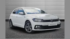 White Used 2021 VW Polo R-line Hatchback | £14,050 (Fair price)
