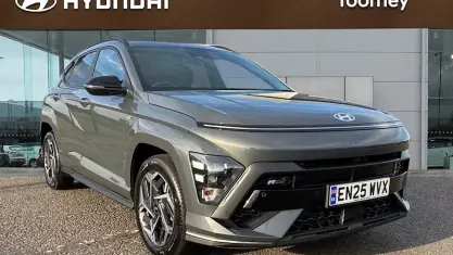 Used Hyundai Kona N Line 137 HP (100 kW) 2025 Grey SUV