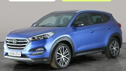 Used Hyundai Tucson GO! 177 HP (130 kW) 2018 Blue SUV