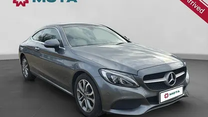 Used Mercedes C220 Premium 170 HP (125 kW) 2017 Grey Coupe