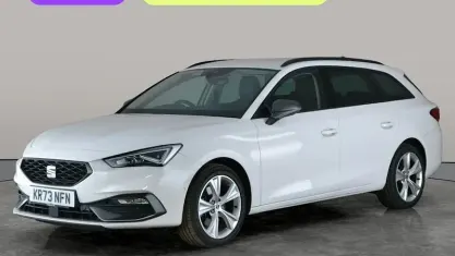 Begagnad Seat Leon FR 150 HK (110 kW) 2023 Vit Kombi