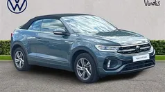 Blue Used 2024 VW T-Roc Cabriolet R-line Cabriolet | £29,464 (Fair price)