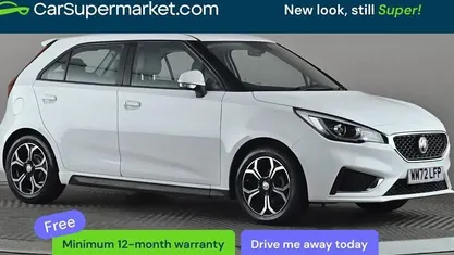 Used MG MG3 Exclusive 106 HP (77 kW) 2023 White Hatchback