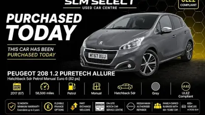 Usado Peugeot 208 Allure 82 CV (60 kW) 2018 Utilitario