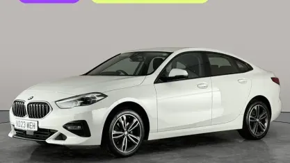 Used BMW 218 Sport Line 136 HP (100 kW) 2023 White Coupe