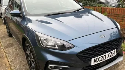 Blue Used 2020 Ford Focus Active X Hatchback | £12,799 (Fair price)