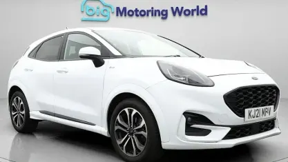 Used Ford Puma ST-Line 125 HP (91 kW) 2021 White SUV