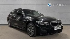 Black Used 2021 BMW 320 M Sport Estate | £22,550 (Fair price)