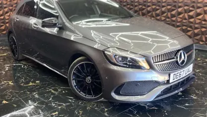 Used Mercedes A200 AMG Line Premium 136 HP (100 kW) 2017 Grey Hatchback