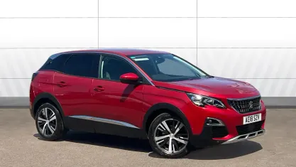 Used Peugeot 3008 Allure 131 HP (96 kW) 2018 Red SUV