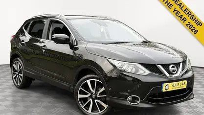 Used Nissan Qashqai Tekna 110 HP (80 kW) 2016 Black SUV