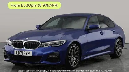 Blue Used 2021 BMW 320 M Sport Sedan | £21,052 (Fair price)
