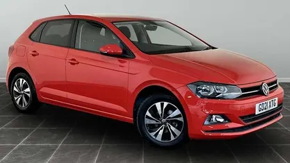 Red Used 2021 VW Polo Match Hatchback | £10,995 (Good price)