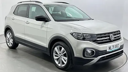 Used VW T-Cross Active 110 HP (80 kW) 2021 Grey SUV