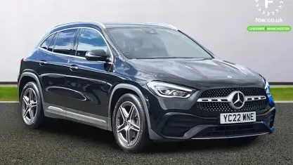 Used Mercedes GLA200 AMG Line Premium 163 HP (119 kW) 2022 Black SUV