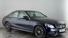 Blue Used 2017 Mercedes C200 Sedan | £13,200 (Good price)