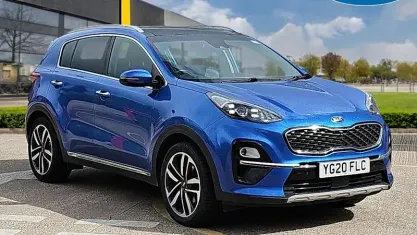 Used Kia Sportage 136 HP (100 kW) 2020 Blue SUV