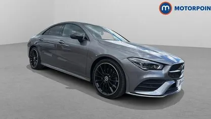 Begagnad Mercedes CLA220 AMG Line Premium Plus 190 HK (139 kW) 2022 Grå Sedan