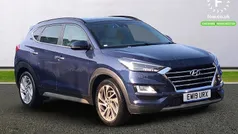 Blue Used 2019 Hyundai Tucson Premium SE SUV | £15,999 (Fair price)