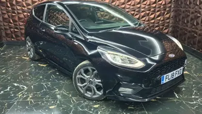 Used Ford Fiesta ST-Line 101 HP (74 kW) 2018 Black Hatchback