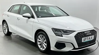 Used Audi A3 Sportback 116 HP (85 kW) 2021 White Hatchback
