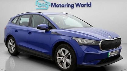Usado Skoda Enyaq iV ecoSuite 150 kW (204 HP) 2022 Azul SUV