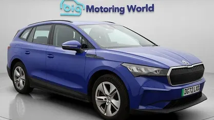 Usado Skoda Enyaq iV ecoSuite 150 kW (204 HP) 2022 Azul SUV