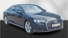 Black Used 2022 Audi A8L S-Line Sedan | £37,990 (Good price)