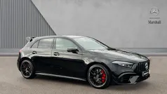 Black Used 2025 Mercedes A45 AMG Hatchback | £52,683 (Fair price)