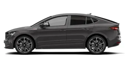 Used Skoda Enyaq iV ecoSuite 131 kW (179 HP) 2023 Graphite grey SUV
