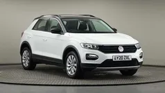 Pure white Used 2020 VW T-Roc SE SUV | £13,000 (Good price)