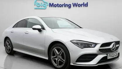 Used Mercedes CLA250e AMG Line Premium Plus 218 HP (160 kW) 2022 Silver Coupe