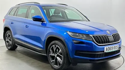 Used Skoda Kodiaq SE L 150 HP (110 kW) 2020 Blue SUV